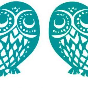 Vintage Owl Wall Decals
