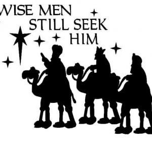 Christmas Wise Men Decal