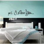 P.s. I Love You Vinyl Decal