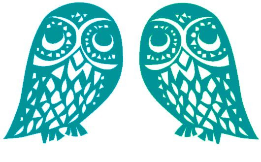 Vintage Owl Wall Decals