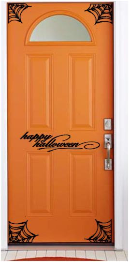 Halloween Door Decals