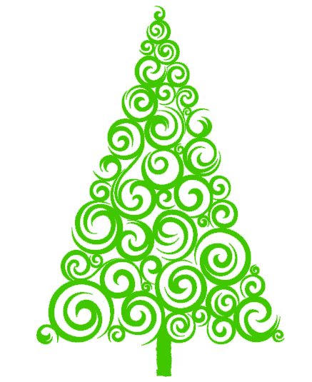 Christmas Tree Vinyl Decal